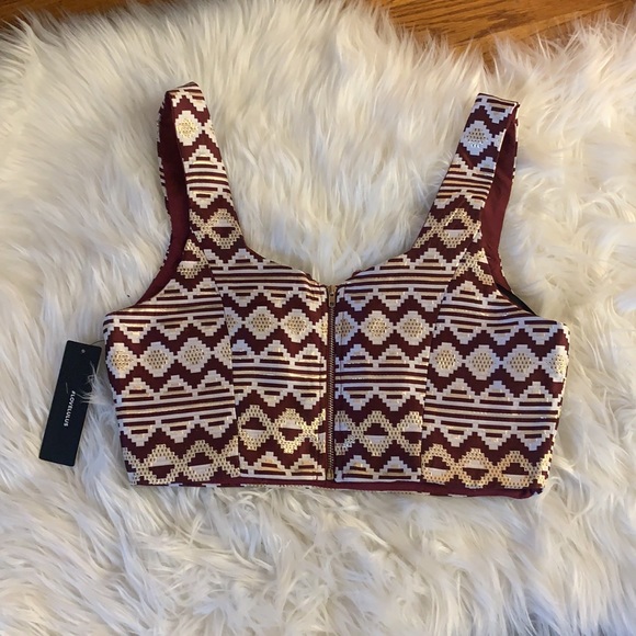 Lulus shine crop top - Picture 3 of 8